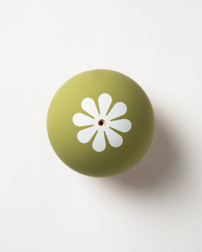 KIN Tama Only – Green – replacement tama, front view on white background