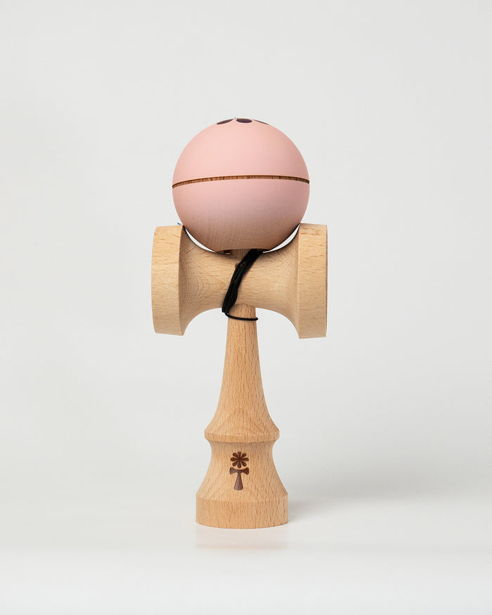 KIN PRIME Kendama – Pink – front view on white background